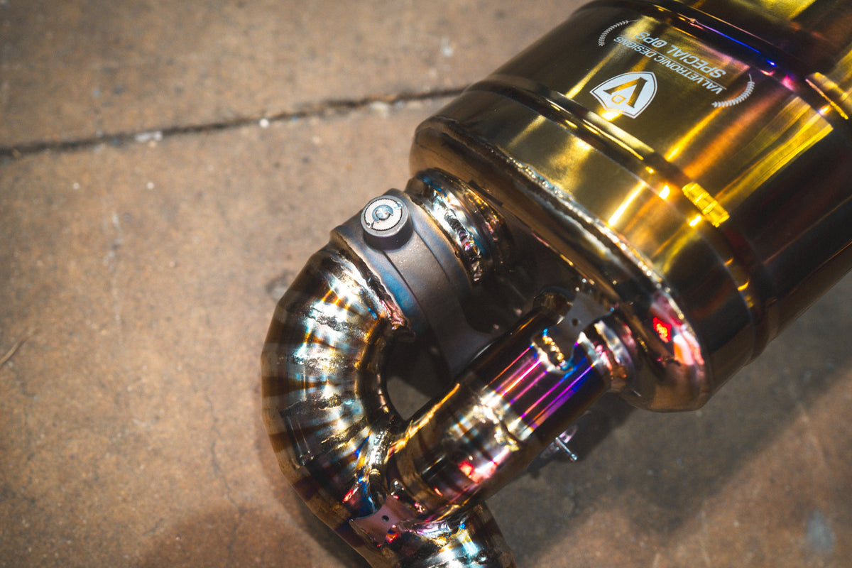 Valvetronic Designs - Valvetronic Valved Sport Exhaust System for Porsche Boxster/Cayman 981 - POR.981.VSES.TI
