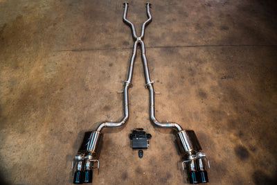 Valvetronic Designs - Lexus RC F Valved Sport Exhaust System - LEX.RCF.VSES.BR