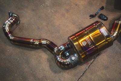 Valvetronic Designs - Valvetronic Valved Sport Exhaust System for Porsche Boxster/Cayman 981 - POR.981.VSES.TI