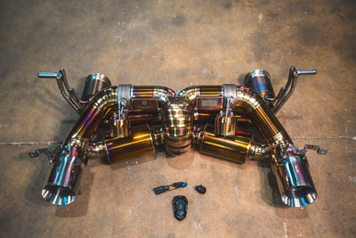 Valvetronic Designs - Lamborghini Huracan Performante /  EVO / STO / Tecnica True F1 / Valved Exhaust system - LAM.STO.F1.BR, LAM.STO.F1.TI, LAM.STO.VSES.TI