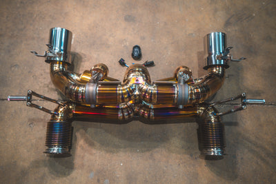 Valvetronic Designs - Lamborghini Huracan Performante /  EVO / STO / Tecnica True F1 / Valved Exhaust system - LAM.STO.F1.BR, LAM.STO.F1.TI, LAM.STO.VSES.TI