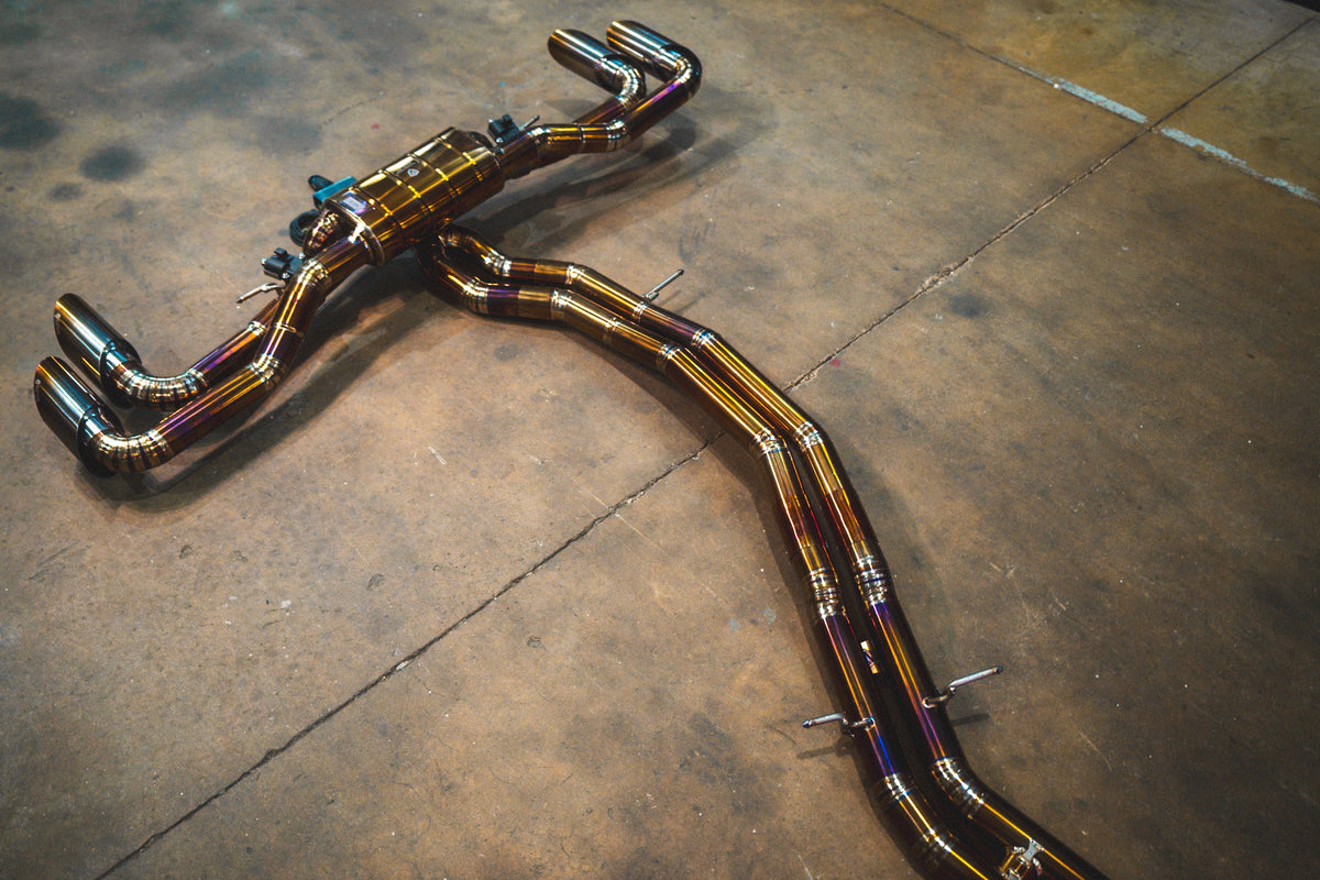 Valvetronic Designs - Lamborghini Urus Valved Sport Exhaust System - LAM.URUS.VSES.TI, LAM.URUS.VSES.FF.400C.TI