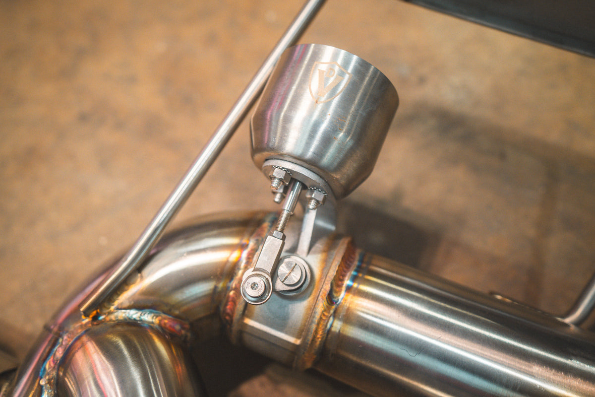 Valvetronic Designs - BMW E46 M3 Valved Sport Exhaust - BMW.E46.M3.VSES.BR, BMW.E46.M3.VSES.TI