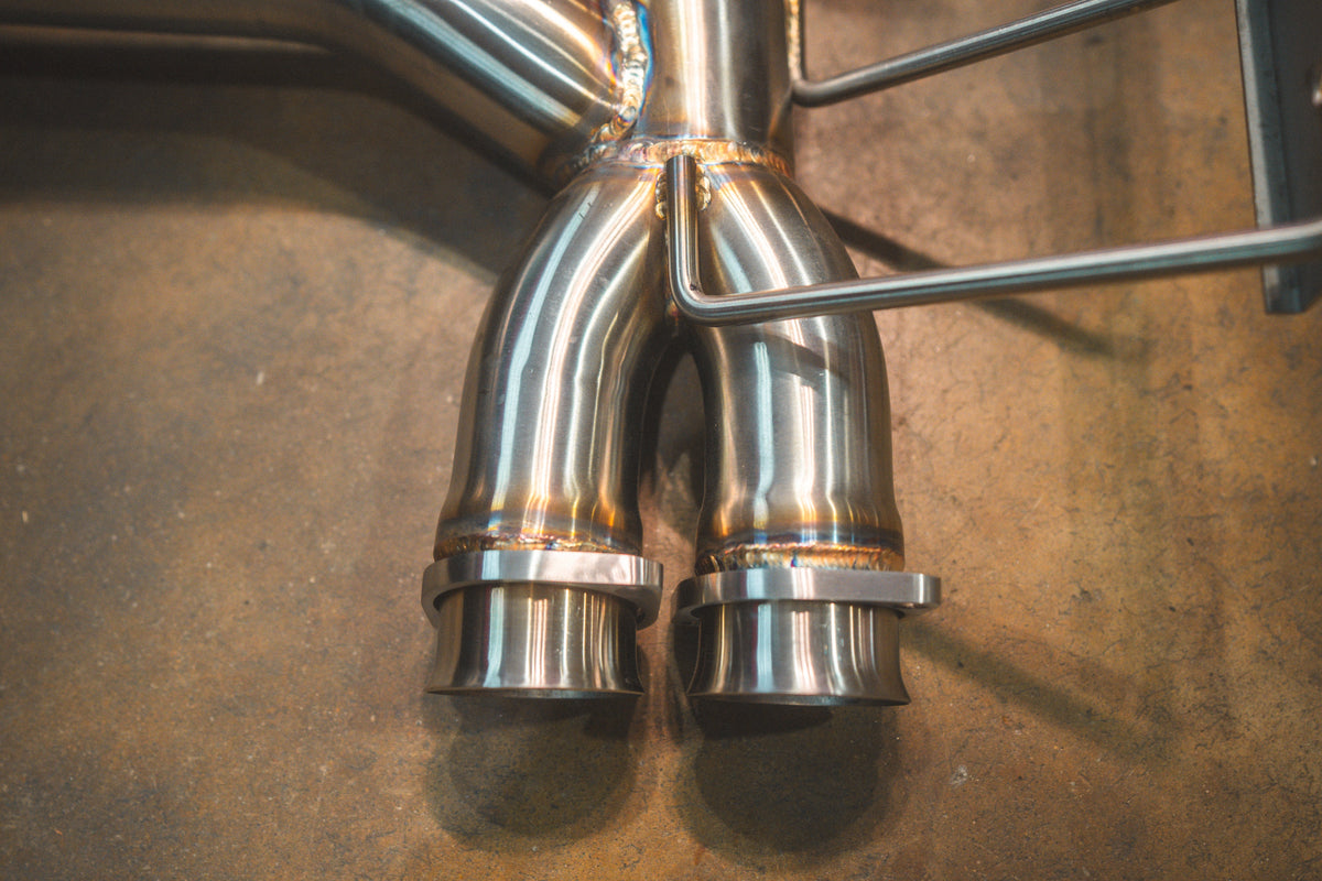Valvetronic Designs - BMW E46 M3 Valved Sport Exhaust - BMW.E46.M3.VSES.BR, BMW.E46.M3.VSES.TI