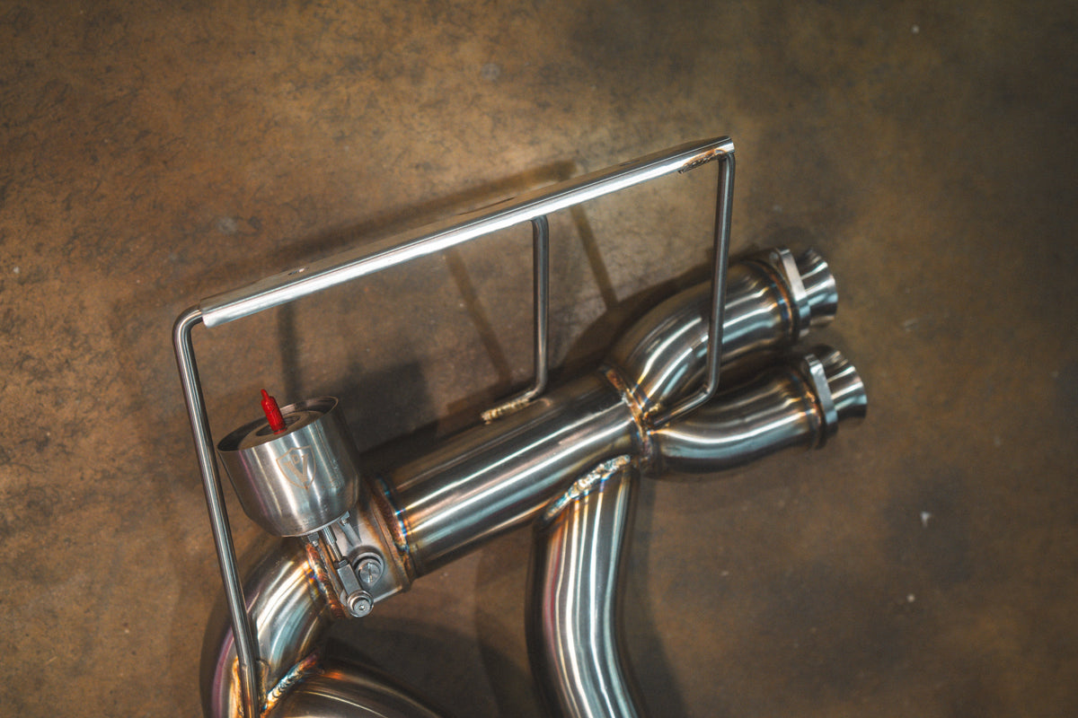 Valvetronic Designs - BMW E46 M3 Valved Sport Exhaust - BMW.E46.M3.VSES.BR, BMW.E46.M3.VSES.TI