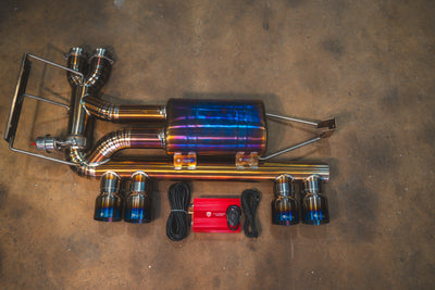Valvetronic Designs - BMW E46 M3 Valved Sport Exhaust - BMW.E46.M3.VSES.BR, BMW.E46.M3.VSES.TI