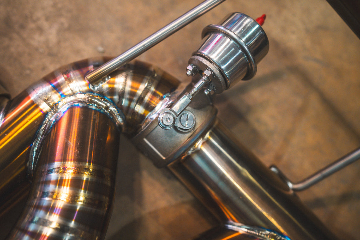 Valvetronic Designs - BMW E46 M3 Valved Sport Exhaust - BMW.E46.M3.VSES.BR, BMW.E46.M3.VSES.TI