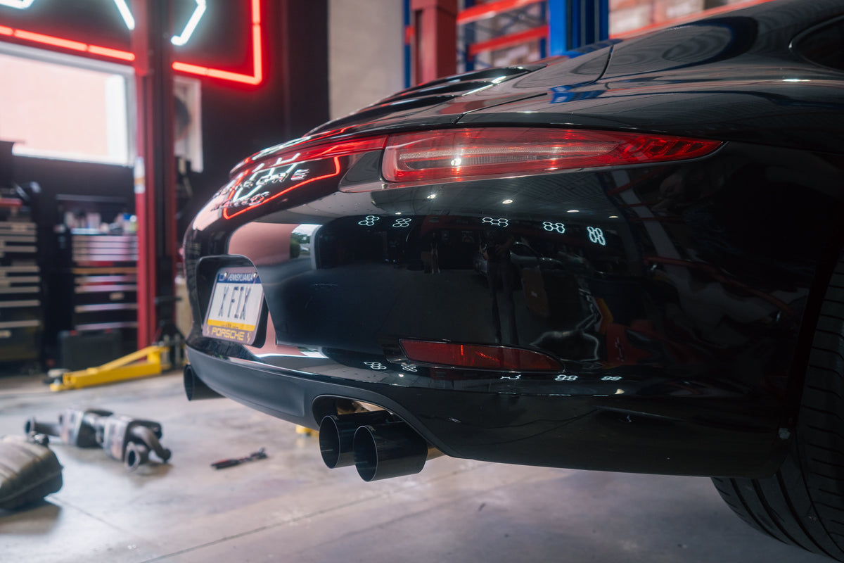 Valvetronic Designs - Valvetronic Valved Sport Exhaust System for Porsche 911 Carrera / S / GTS (991.1) - POR.991.1.VSES.AG, POR.991.1.VSES.TI