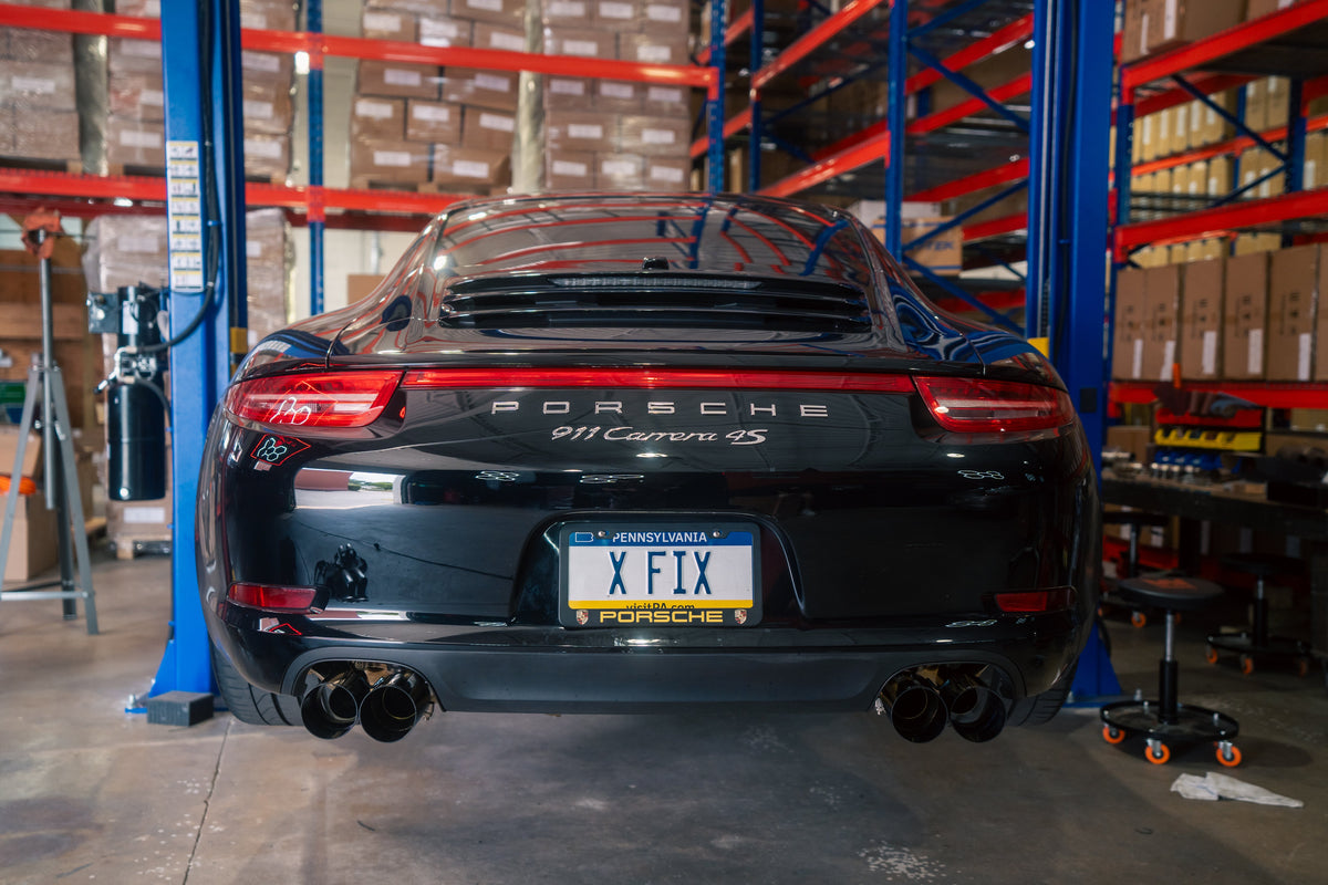 Valvetronic Designs - Valvetronic Valved Sport Exhaust System for Porsche 911 Carrera / S / GTS (991.1) - POR.991.1.VSES.AG, POR.991.1.VSES.TI