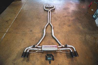 Valvetronic Designs - BMW X5/X6 M50i/M60i Valved Sport Exhaust System - BMW.X5.G05.V8.VSES.BR