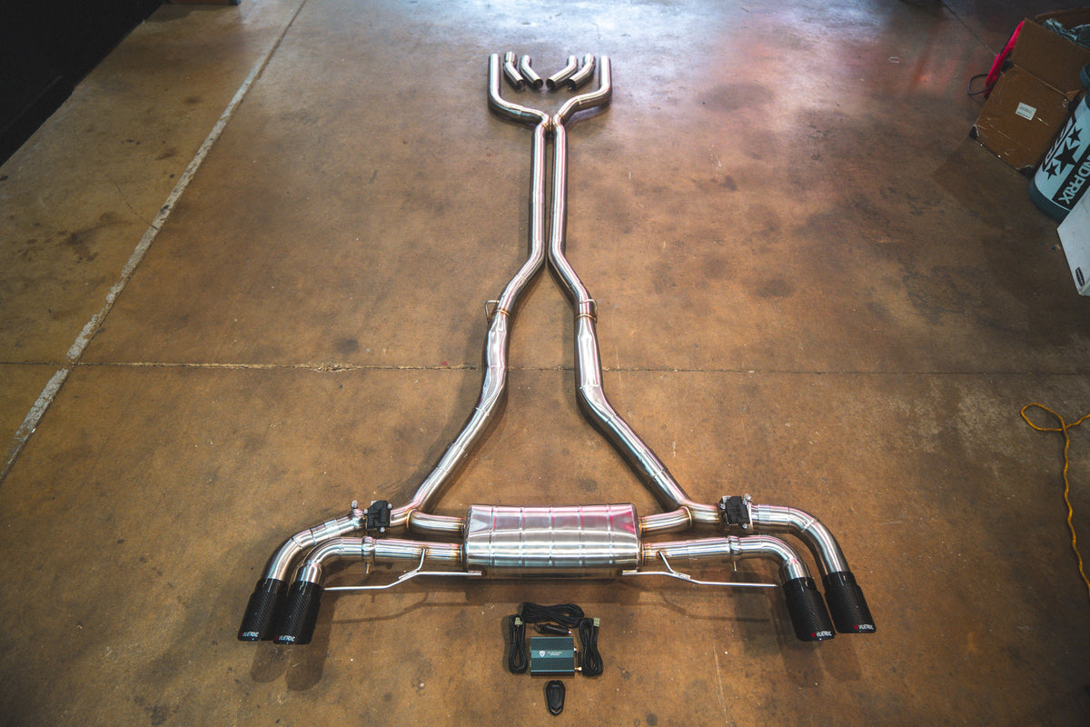 Valvetronic Designs - BMW X5/X6 M50i/M60i Valved Sport Exhaust System - BMW.X5.G05.V8.VSES.BR