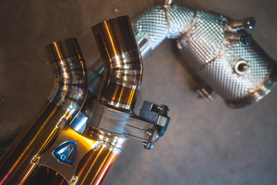 Valvetronic Designs - Valvetronic Valved Sport Exhaust System for Porsche 992 Carrera / Turbo - POR.992.TUR.VSES.TI