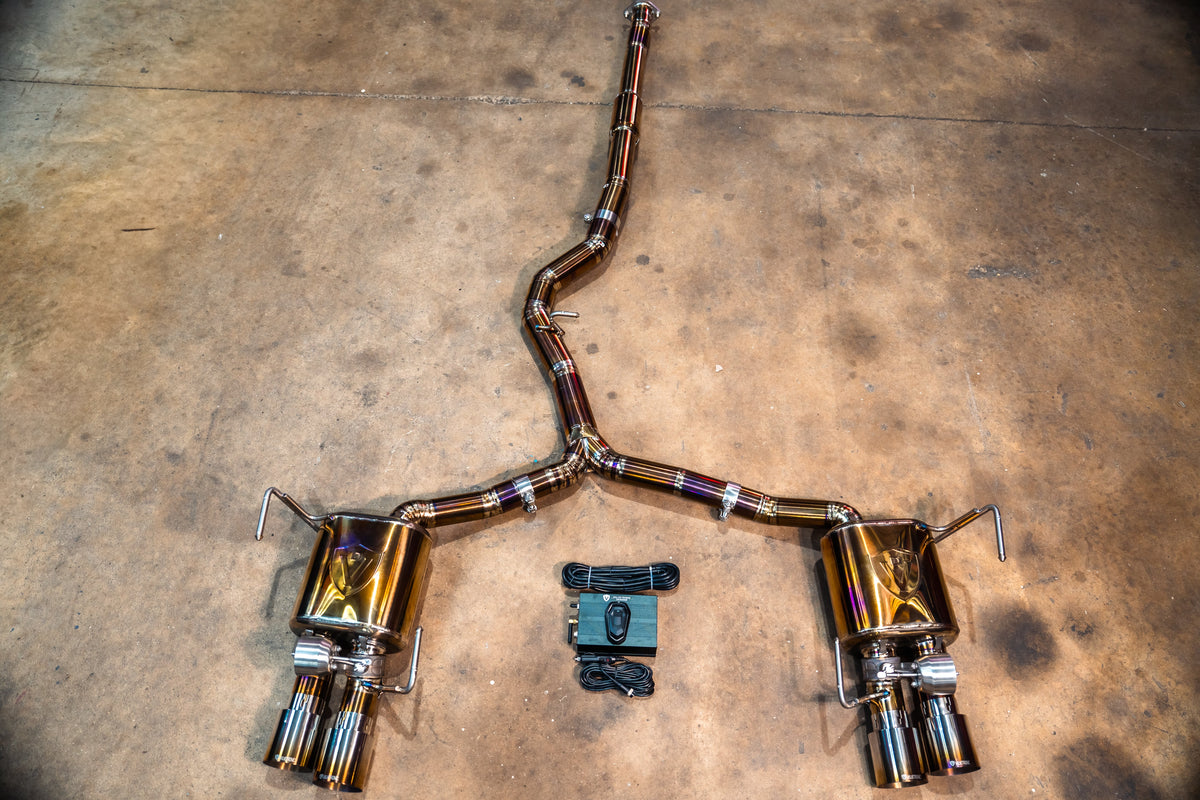 Valvetronic Designs - Subaru FA20 WRX Valved Sport Exhaust System - SUB.FA20.WRX.VSES.BR, SUB.FA20.WRX.VSES.TI