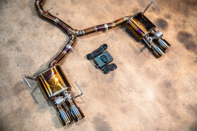 Valvetronic Designs - Subaru FA20 WRX Valved Sport Exhaust System - SUB.FA20.WRX.VSES.BR, SUB.FA20.WRX.VSES.TI