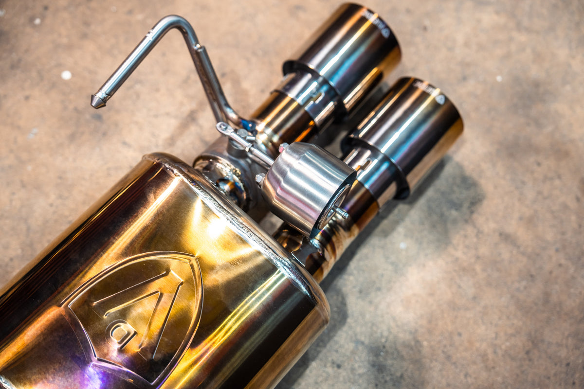 Valvetronic Designs - Subaru FA20 WRX Valved Sport Exhaust System - SUB.FA20.WRX.VSES.BR, SUB.FA20.WRX.VSES.TI