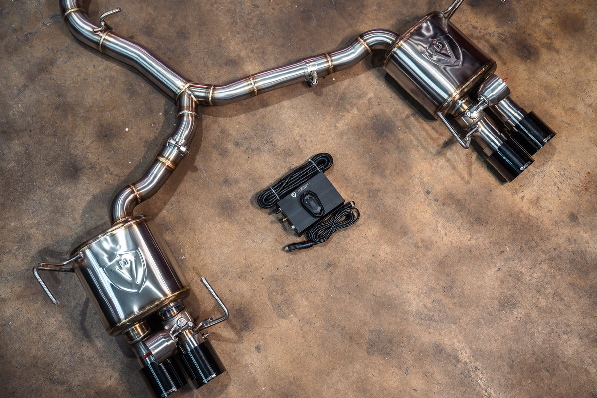 Valvetronic Designs - Subaru FA20 WRX Valved Sport Exhaust System - SUB.FA20.WRX.VSES.BR, SUB.FA20.WRX.VSES.TI
