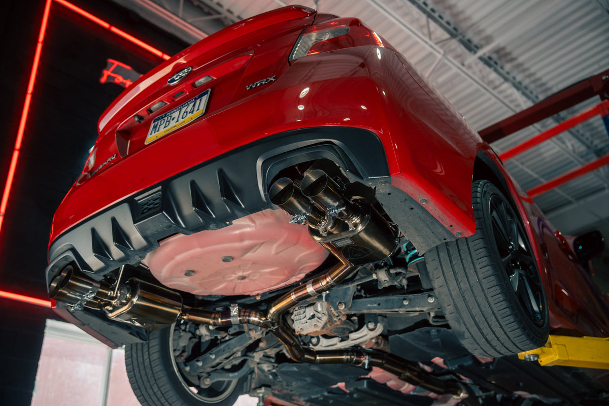 Valvetronic Designs - Subaru FA20 WRX Valved Sport Exhaust System - SUB.FA20.WRX.VSES.BR, SUB.FA20.WRX.VSES.TI