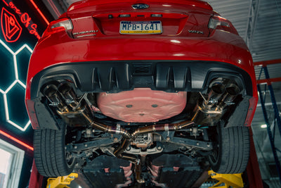 Valvetronic Designs - Subaru FA20 WRX Valved Sport Exhaust System - SUB.FA20.WRX.VSES.BR, SUB.FA20.WRX.VSES.TI