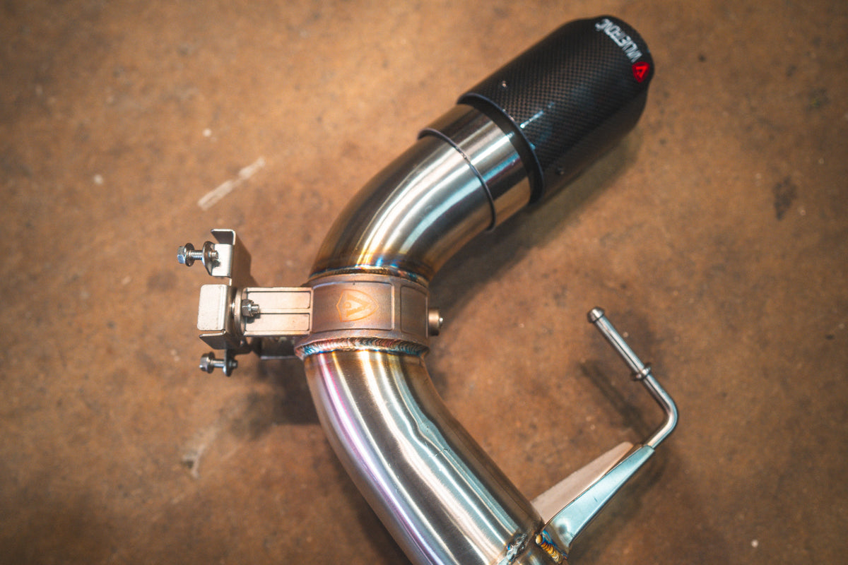 Valvetronic Designs - BMW G20/G22 330i/430i Valved Axleback Exhaust System - BMW.G20.330i.AXL.BR.BRSH, BMW.G20.330i.AXL.BR.BRT, BMW.G20.330i.AXL.BR.BLK, BMW.G20.330i.AXL.BR.FC, BMW.G20.330i.AXL.BR.RC