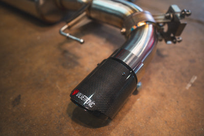 Valvetronic Designs - BMW G20/G22 330i/430i Valved Axleback Exhaust System - BMW.G20.330i.AXL.BR.BRSH, BMW.G20.330i.AXL.BR.BRT, BMW.G20.330i.AXL.BR.BLK, BMW.G20.330i.AXL.BR.FC, BMW.G20.330i.AXL.BR.RC