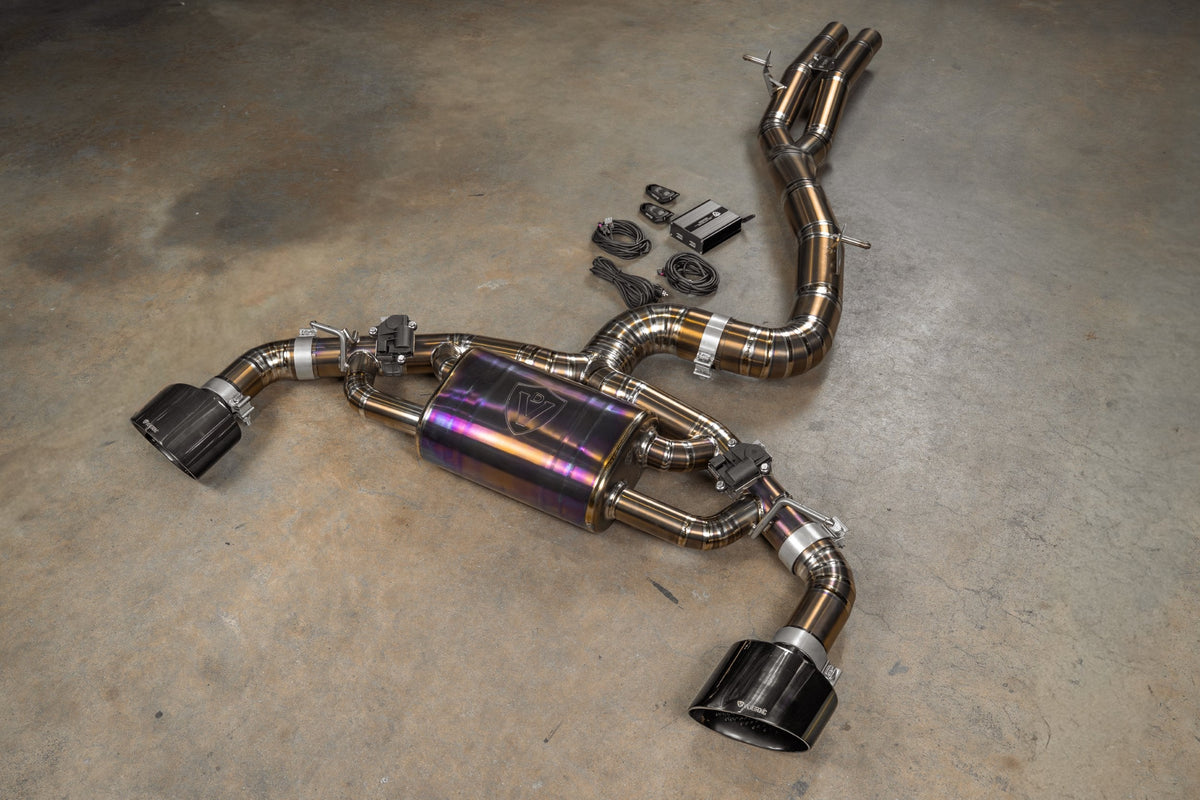 Valvetronic Designs - Audi TTRS MK3 Valved Sport Exhaust System - AUD.MK3.VSES.BR, AUD.MK3.VSES.TI