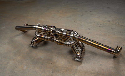 Valvetronic Designs - Audi R8 True F1 Exhaust System - AUD.R8.V10.GEN2.F1.BR, AUD.R8.V10.GEN2.F1.TI, AUD.R8.V10.GEN1.F1.BR