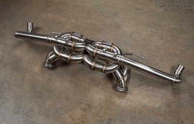 Valvetronic Designs - Audi R8 True F1 Exhaust System - AUD.R8.V10.GEN2.F1.BR, AUD.R8.V10.GEN2.F1.TI, AUD.R8.V10.GEN1.F1.BR