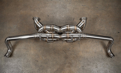 Valvetronic Designs - Audi R8 True F1 Exhaust System - AUD.R8.V10.GEN2.F1.BR, AUD.R8.V10.GEN2.F1.TI, AUD.R8.V10.GEN1.F1.BR