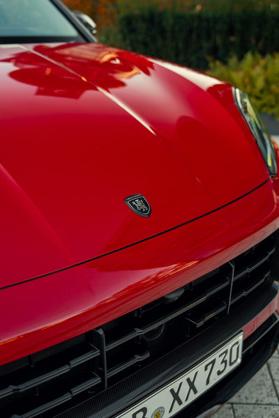 TECHART TECHART Front Hood Emblem Black for Porsche 911 992.1 — product image