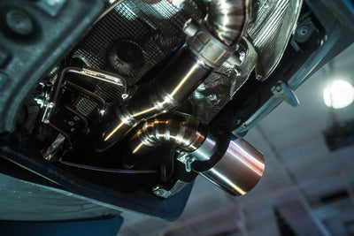 Valvetronic Designs - Valvetronic Valved Sport Exhaust System for Porsche 718 GT4RS/Spyder RS - POR.GT4RS.VSES.TI