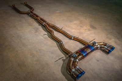 Valvetronic Designs - BMW G90 M5 Valved Sport Exhaust System - BMW.G90.M5.VSES.TI.TIBRT, BMW.G90.M5.VSES.TI.BRSH, BMW.G90.M5.VSES.TI.BRT, BMW.G90.M5.VSES.TI.BLK, BMW.G90.M5.VSES.TI.FC, BMW.G90.M5.VSES.TI.RC