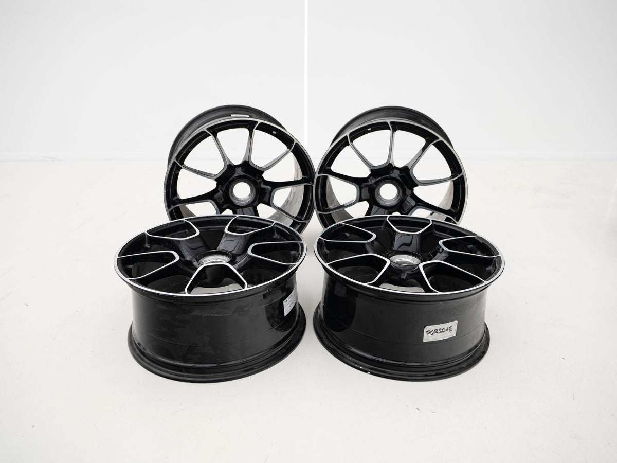 Porsche 992 Turbo S Exclusive Design 20"/21" Wheel Set - 992601025AF041 / 992601025AG041 - Used