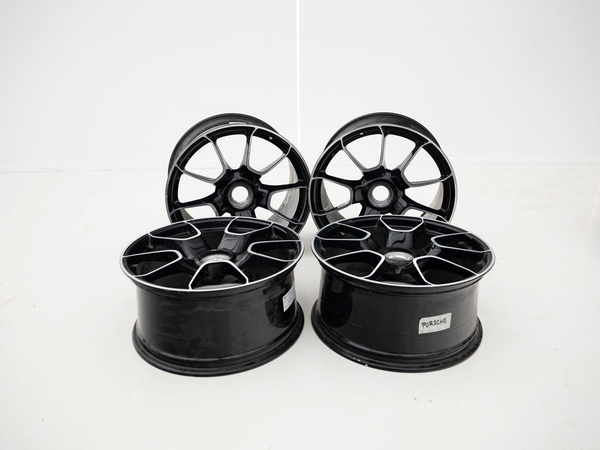 Porsche 992 Turbo S Exclusive Design 20"/21" Wheel Set - 992601025AF041 / 992601025AG041 - Used