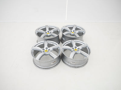Ferrari Purosangue 22"/23" Silver Wheel Set - 983055 / 983056 - Used