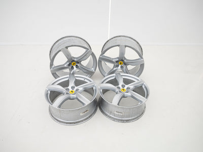 Ferrari Purosangue 22"/23" Silver Wheel Set - 983055 / 983056 - Used