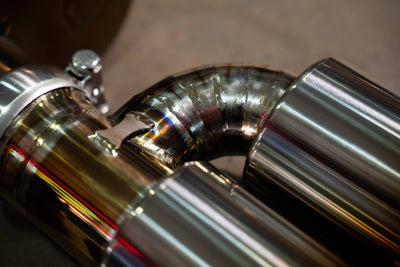 Valvetronic Designs - Ford Mustang GT S550 Valved Sport Exhaust System - FRD.S550.S650.VSES.BR, FRD.S550.S650.VSES.TI