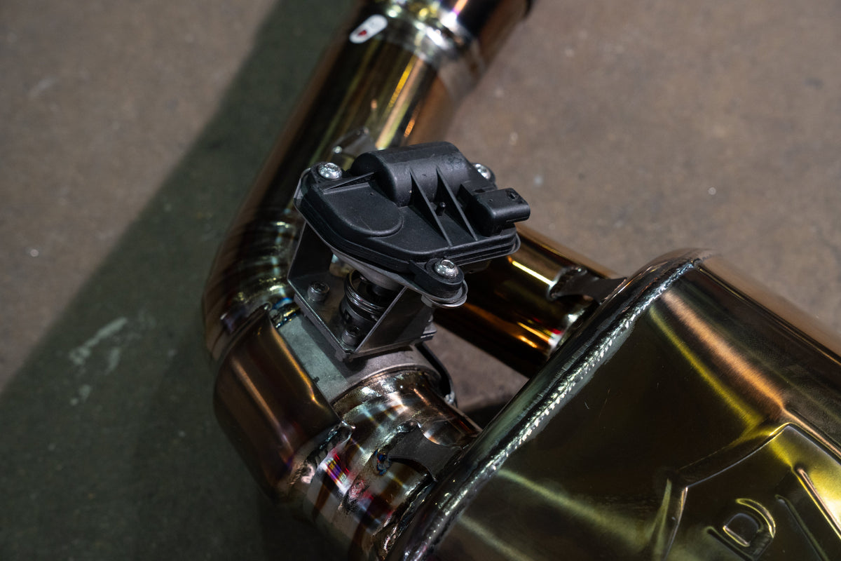 Valvetronic Designs - Ford Mustang GT S550 Valved Sport Exhaust System - FRD.S550.S650.VSES.BR, FRD.S550.S650.VSES.TI