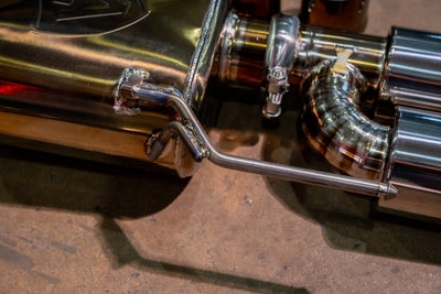 Valvetronic Designs - Ford Mustang GT S550 Valved Sport Exhaust System - FRD.S550.S650.VSES.BR, FRD.S550.S650.VSES.TI