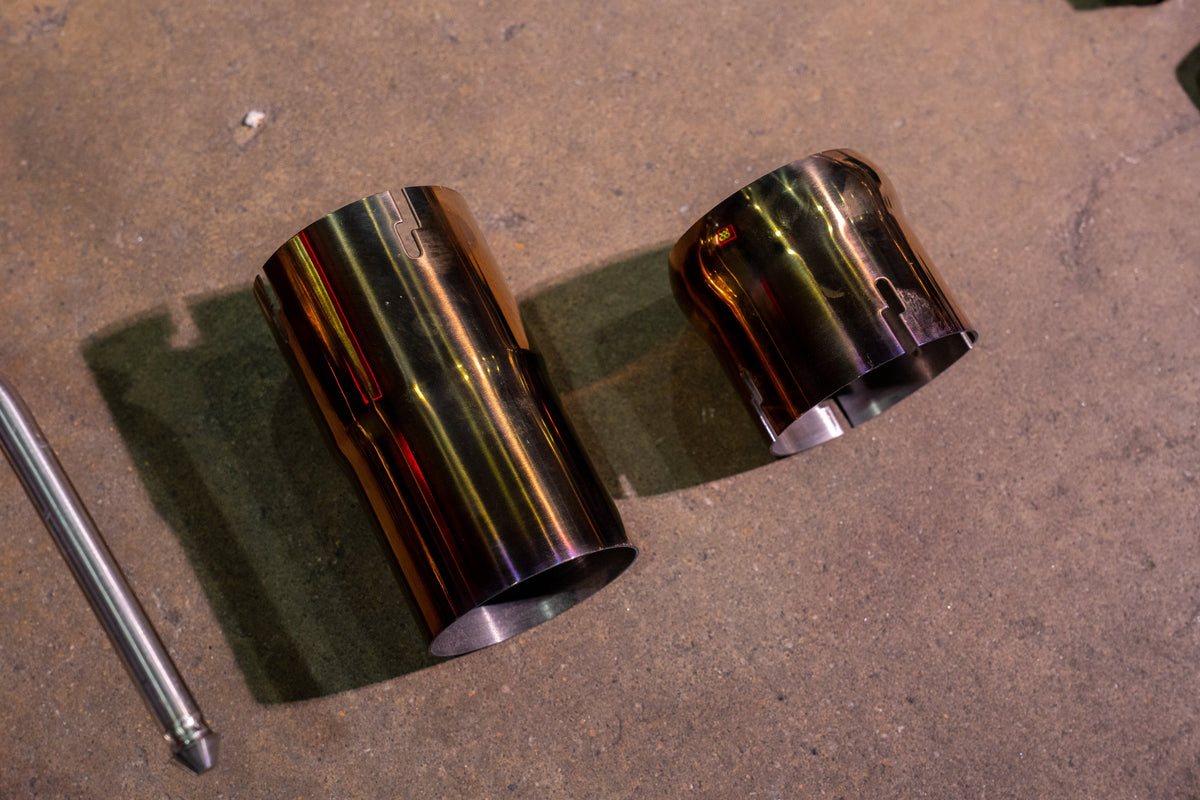 Valvetronic Designs - Ford Mustang GT S550 Valved Sport Exhaust System - FRD.S550.S650.VSES.BR, FRD.S550.S650.VSES.TI
