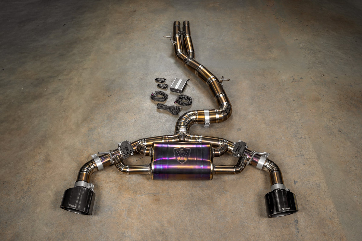 Valvetronic Designs - Audi TTRS MK3 Valved Sport Exhaust System - AUD.MK3.VSES.BR, AUD.MK3.VSES.TI