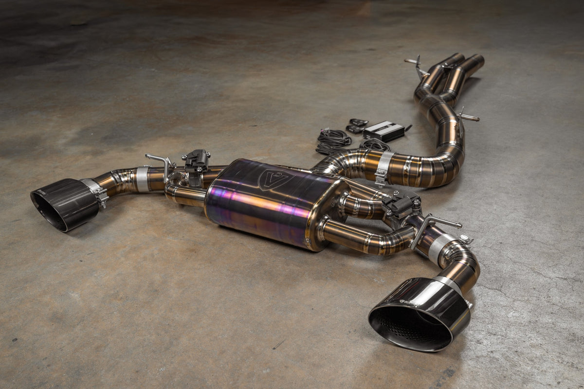Valvetronic Designs - Audi TTRS MK3 Valved Sport Exhaust System - AUD.MK3.VSES.BR, AUD.MK3.VSES.TI