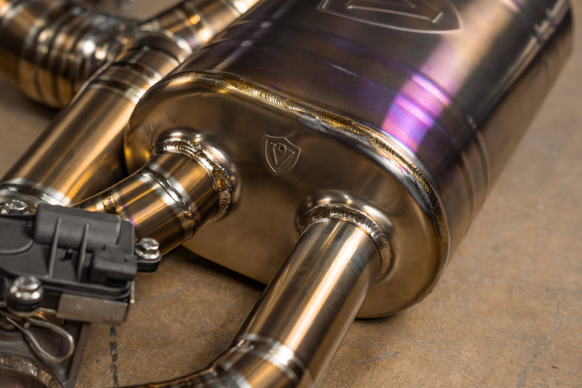Valvetronic Designs - Audi TTRS MK3 Valved Sport Exhaust System - AUD.MK3.VSES.BR, AUD.MK3.VSES.TI