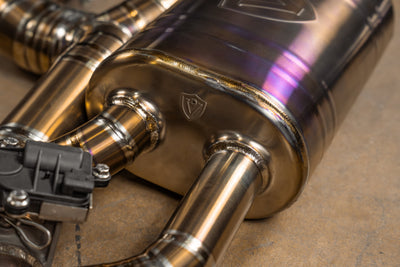 Valvetronic Designs - Audi TTRS MK3 Valved Sport Exhaust System - AUD.MK3.VSES.BR, AUD.MK3.VSES.TI