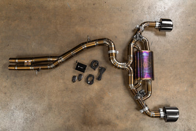 Valvetronic Designs - Audi TTRS MK3 Valved Sport Exhaust System - AUD.MK3.VSES.BR, AUD.MK3.VSES.TI