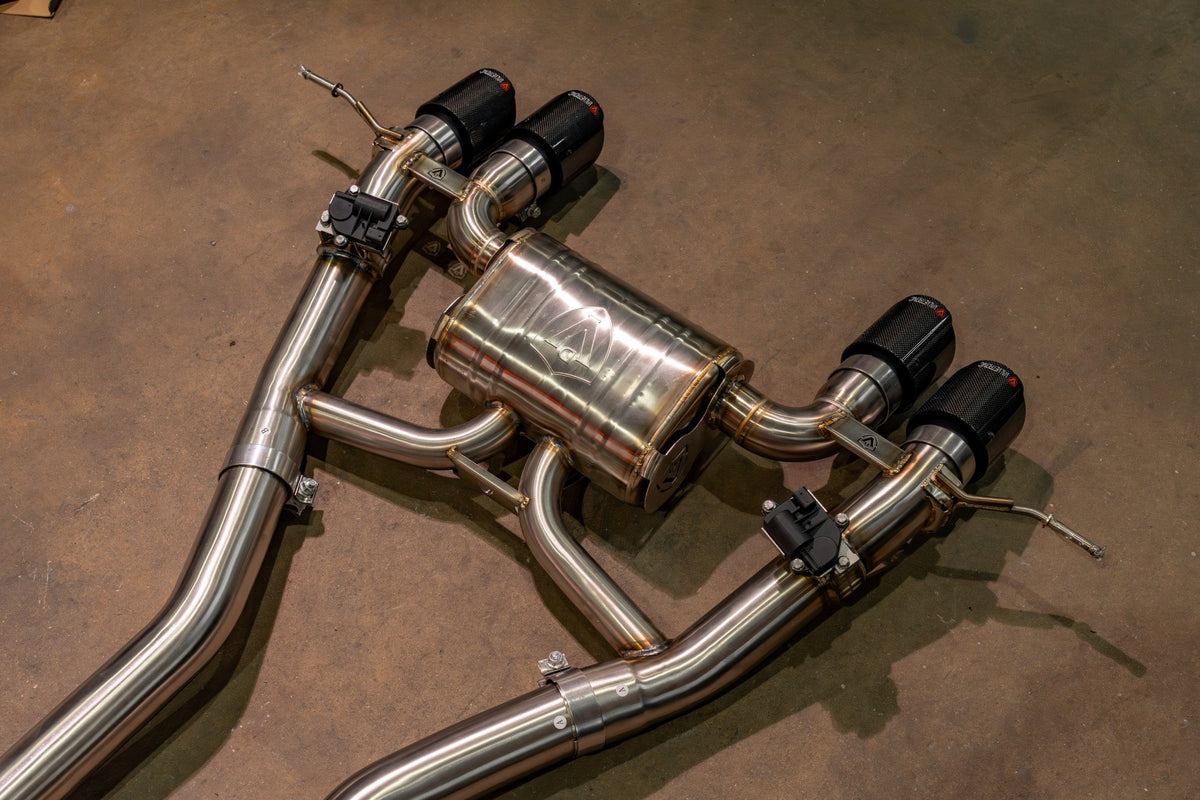 Valvetronic Designs - BMW G80/G82/G83 M3 / - BMW.G8X.M3.VSES.BR.RC, BMW.G8X.M3.VSES.BR.BRSH, BMW.G8X.M3.VSES.BR.BRT, BMW.G8X.M3.VSES.BR.BLK, BMW.G8X.M3.VSES.BR.FC, BMW.G8X.M3.VSES.TI.RC, BMW.G8X.M3.VSES.TI.BRSH, BMW.G8X.M3.VSES.TI.BRT, BMW.G8X.M3.VSES.TI.