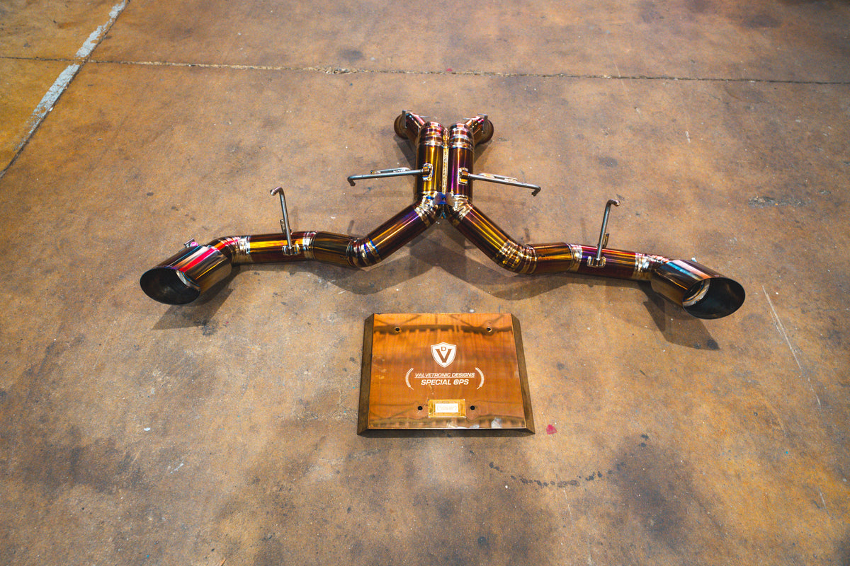 Valvetronic Designs - Mclaren 570S / 620R F1 Race Exhaust System - MAC.570S.F1.TI