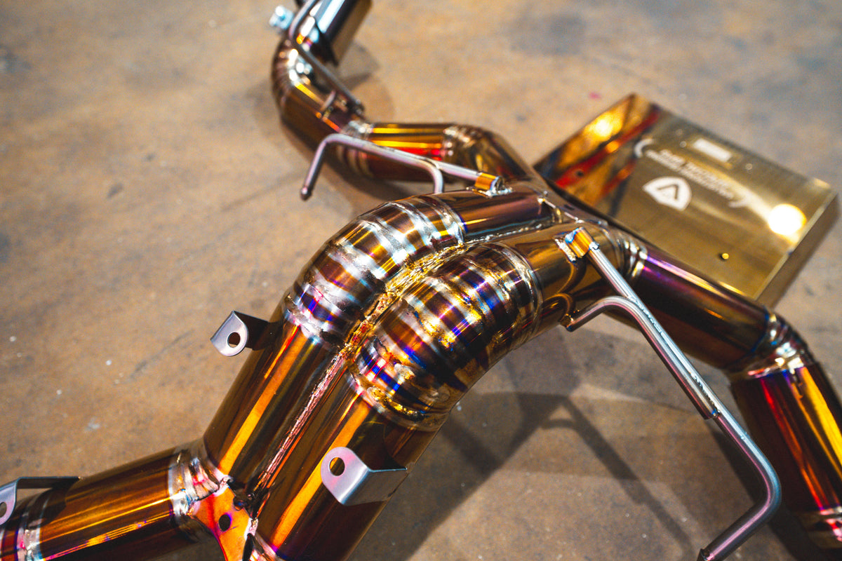 Valvetronic Designs - Mclaren 570S / 620R F1 Race Exhaust System - MAC.570S.F1.TI