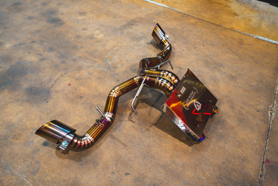 Valvetronic Designs - Mclaren 570S / 620R F1 Race Exhaust System - MAC.570S.F1.TI