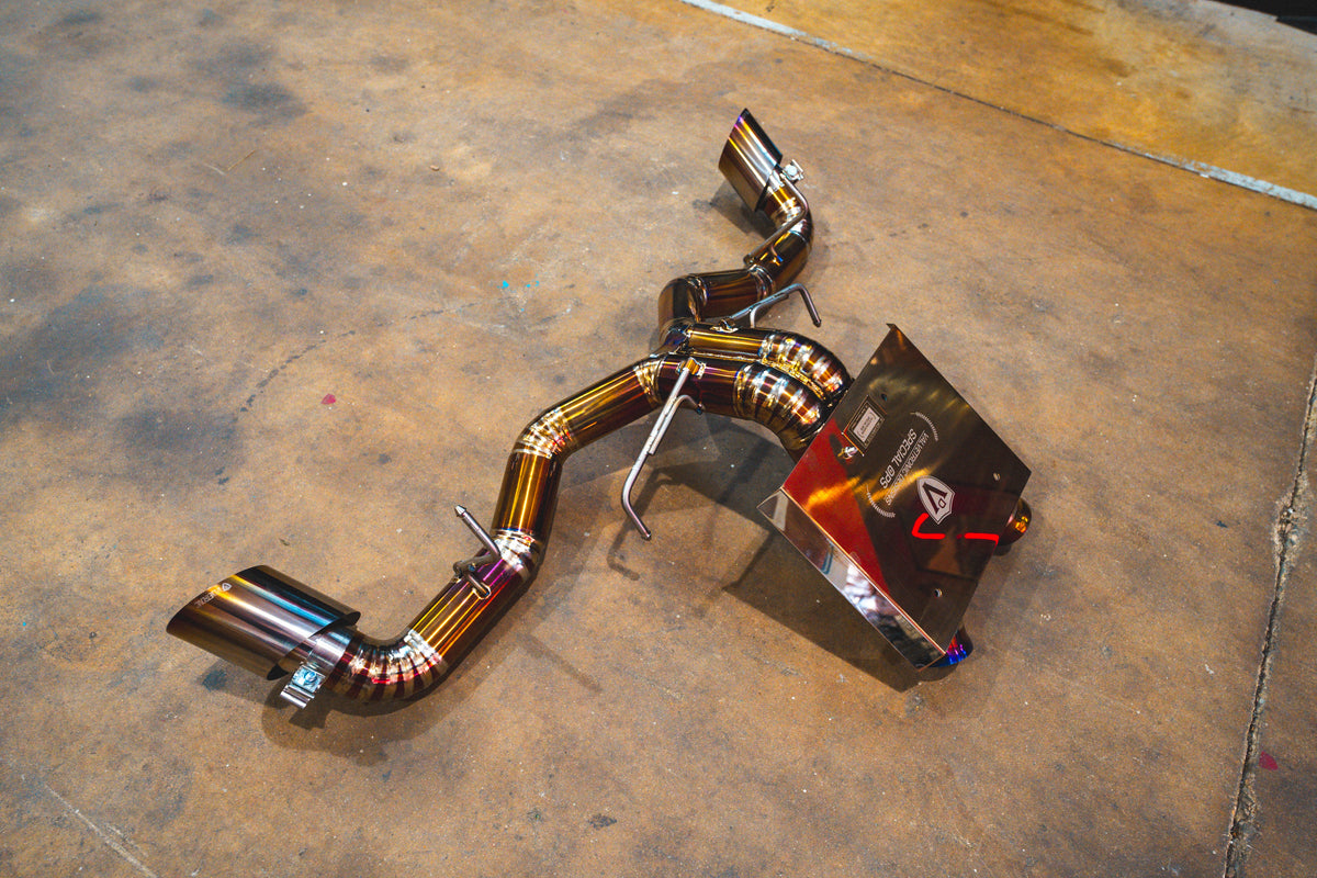 Valvetronic Designs - Mclaren 570S / 620R F1 Race Exhaust System - MAC.570S.F1.TI