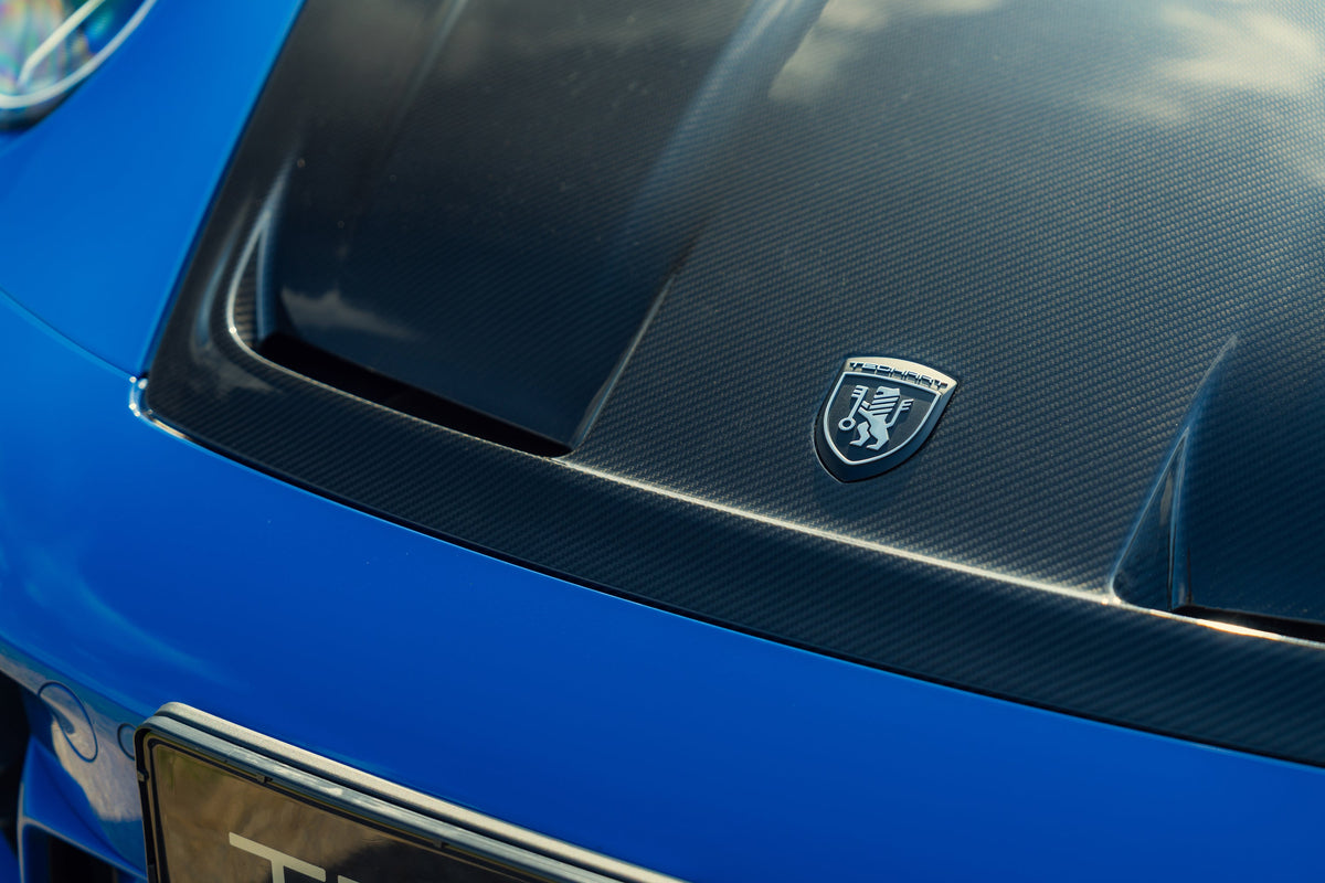TECHART TECHART Front Hood Emblem Black for Porsche 911 992.1 — product image